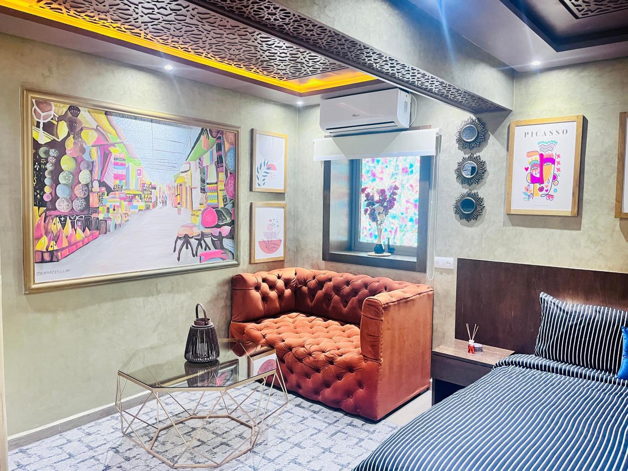 Studio Elegant Au Coeur De La Medina De Rabat Exterior foto